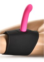 XR Brands Lovers Thigh Harness - Black