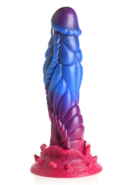 XR Brands Intruder Alien Silicone Dildo Purple