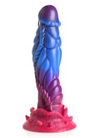 XR Brands Intruder Alien Silicone Dildo Purple
