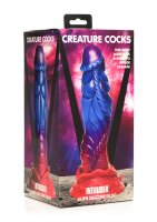 XR Brands Intruder Alien Silicone Dildo Purple