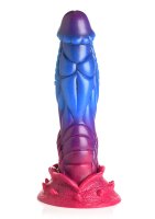 XR Brands Intruder Alien Silicone Dildo Purple