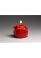 XR Brands Rose Drip Candle red