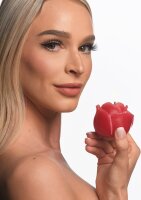 XR Brands Rose Drip Candle red