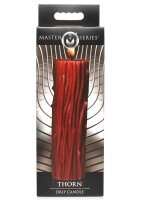 XR Brands thorn drip candle red