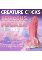 XR Brands Pegasus Dildo with Wings pink