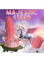 XR Brands Pegasus Dildo with Wings pink