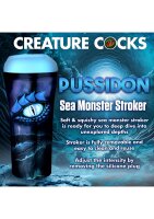 XR Brands Pussidon Sea Monster Masturbator blue