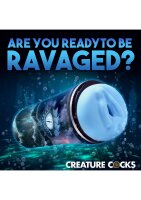 XR Brands Pussidon Sea Monster Masturbator blue