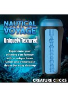 XR Brands Pussidon Sea Monster Masturbator blue