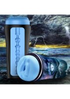 XR Brands Pussidon Sea Monster Masturbator blue