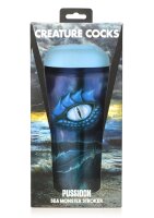 XR Brands Pussidon Sea Monster Masturbator blue