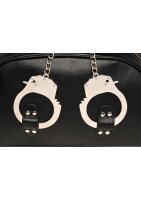 XR Brands bag with handcuff handles black