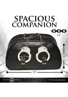 XR Brands bag with handcuff handles black