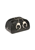 XR Brands bag with handcuff handles black