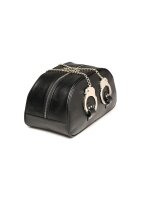 XR Brands bag with handcuff handles black