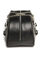 XR Brands bag with handcuff handles black