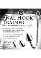 XR Brands Anal Trainer Hook with 3 plugs