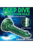 XR Brands Cockness Monster - Sea Monster Dildo green
