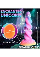 XR Brands Moon Rider unicorn dildo glows in the dark colorful