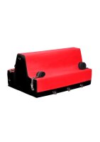 XR Brands love seat red, black