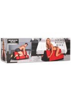 XR Brands love seat red, black