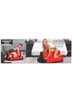 XR Brands Liebesbank rot, schwarz