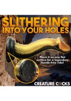 XR Brands Schlangen Dildo gold