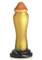 XR Brands Schlangen Dildo gold