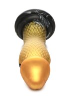 XR Brands Schlangen Dildo gold