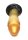 XR Brands Schlangen Dildo gold
