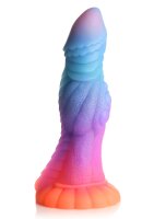 XR Brands Galaktische Alien-Kreatur Dildo leuchtet im...