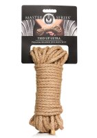 XR Brands Premium braided jute rope 30 cm brown