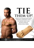 XR Brands Premium braided jute rope 30 cm brown