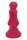 Sectret Kisses Rosenknospe Analplug rot 4,3 cm