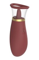 Dream Toys Romance Roxy tongue vibrator red