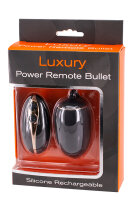 Seven Creations Luxury Power Remote Bullet Black