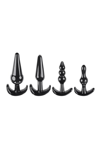 Selopa anal plug insertion set black