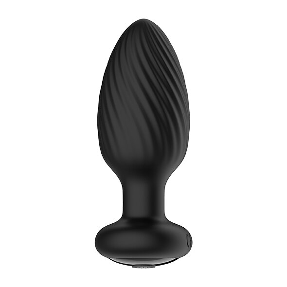 Nexus Tornado Butt Plug Medium Black 3,98 cm