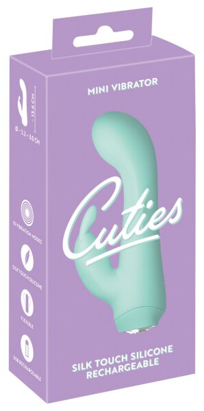 Cuties Mini Vibrator Green 4.Generation