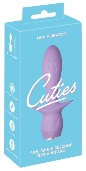 Cuties Mini Vibrator Purple 4. Generation