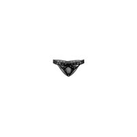 Alessandra crotchless panty Black S/M - L/XL
