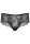 Ella crotchless cheeky panty Black S/M