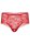 Ella crotchless cheeky panty Red S/M - L/XL