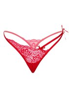 Gina spicy V-string Red S/M - L/XL