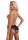 Nicolette crotchless panty Black S/M - L/XL