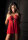 Peek-a-boo Ruffle Babydoll Red S/M - L/XL