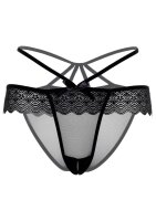 Taylor crotchless panty Black S/M - L/XL