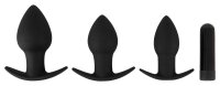Black Velvets Vibrating Butt plugs