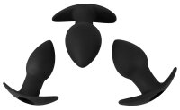 Black Velvets Vibrating Butt plugs