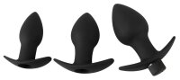 Black Velvets Vibrating Butt plugs